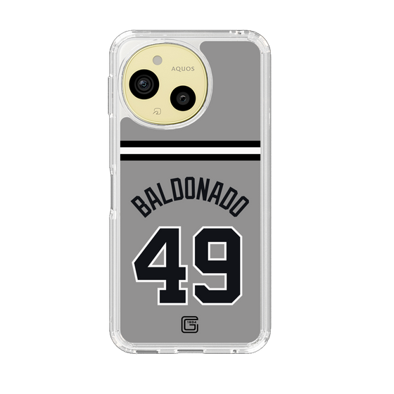 スリムプロテクションケース［ 読売ジャイアンツ - #49 BALDONADO - ビジター ］