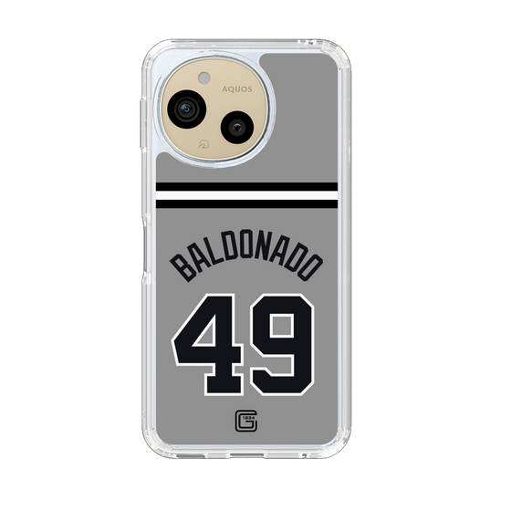 スリムプロテクションケース［ 読売ジャイアンツ - #49 BALDONADO - ビジター ］