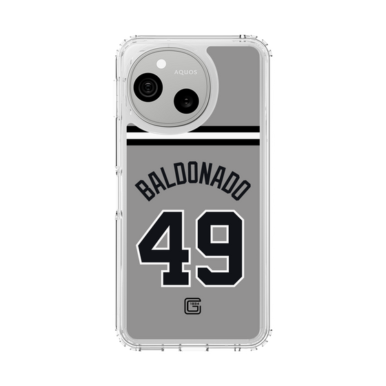 スリムプロテクションケース［ 読売ジャイアンツ - #49 BALDONADO - ビジター ］