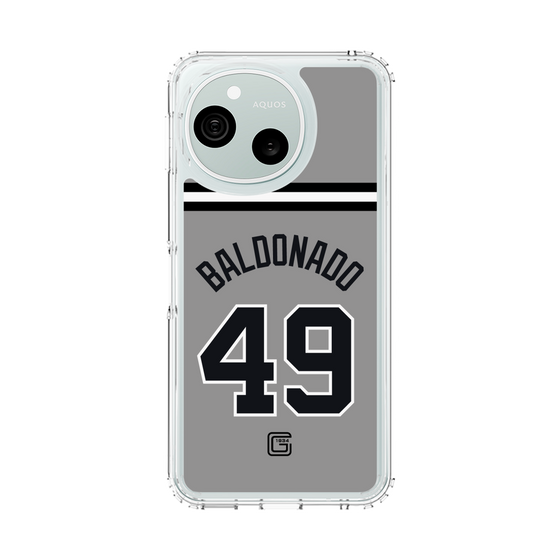 スリムプロテクションケース［ 読売ジャイアンツ - #49 BALDONADO - ビジター ］