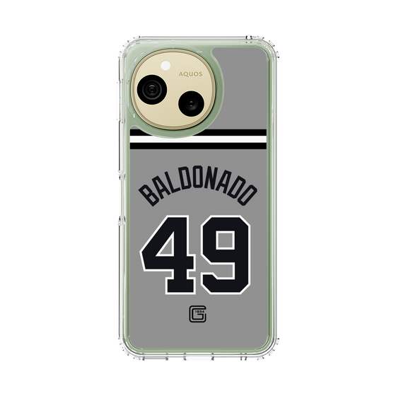 スリムプロテクションケース［ 読売ジャイアンツ - #49 BALDONADO - ビジター ］