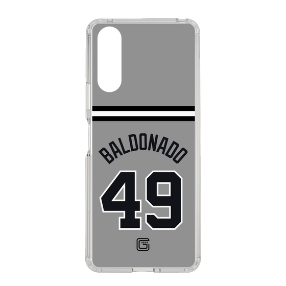 スリムプロテクションケース［ 読売ジャイアンツ - #49 BALDONADO - ビジター ］