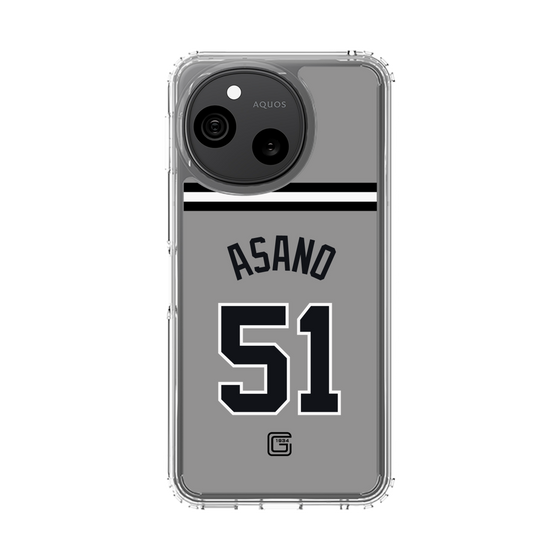 スリムプロテクションケース［ 読売ジャイアンツ - #51 ASANO - ビジター ］