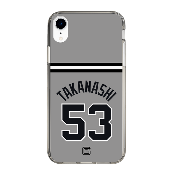 スリムプロテクションケース［ 読売ジャイアンツ - #53 TAKANASHI - ビジター ］