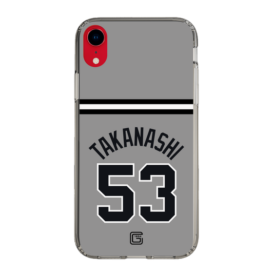 スリムプロテクションケース［ 読売ジャイアンツ - #53 TAKANASHI - ビジター ］