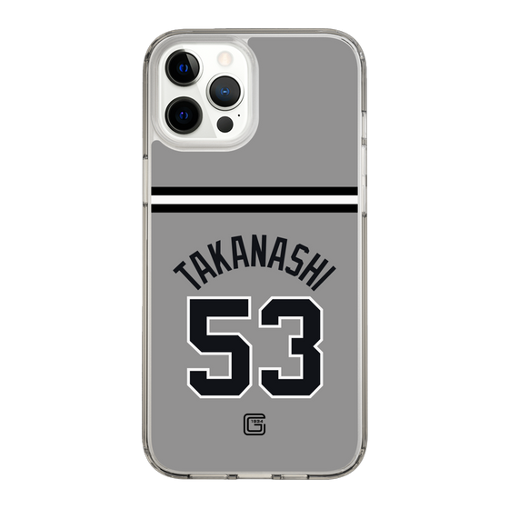 スリムプロテクションケース［ 読売ジャイアンツ - #53 TAKANASHI - ビジター ］