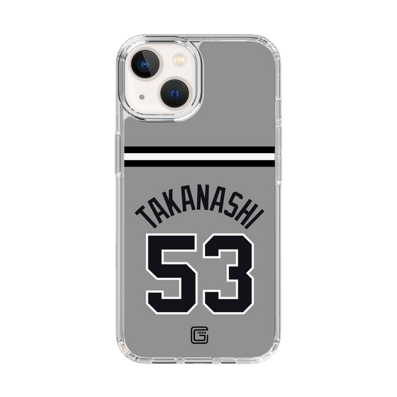スリムプロテクションケース［ 読売ジャイアンツ - #53 TAKANASHI - ビジター ］