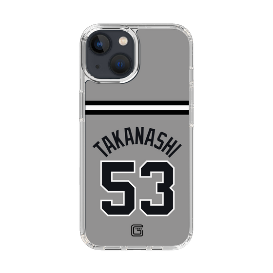 スリムプロテクションケース［ 読売ジャイアンツ - #53 TAKANASHI - ビジター ］