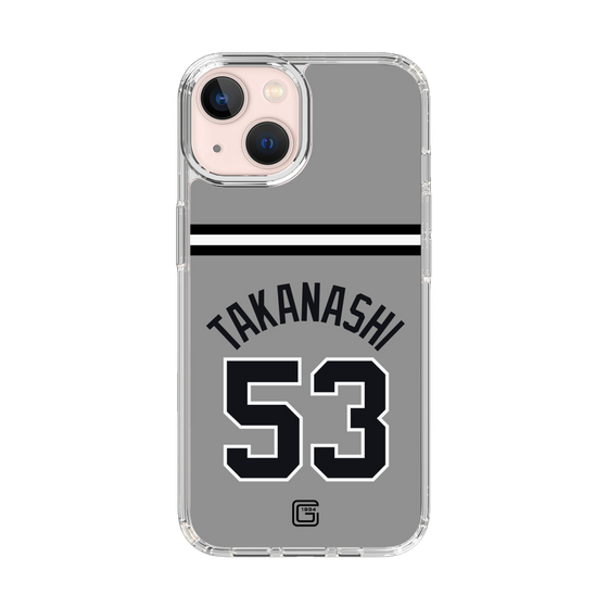 スリムプロテクションケース［ 読売ジャイアンツ - #53 TAKANASHI - ビジター ］