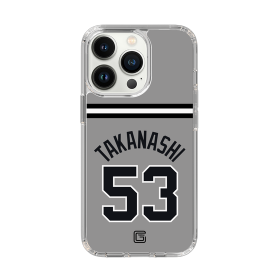 スリムプロテクションケース［ 読売ジャイアンツ - #53 TAKANASHI - ビジター ］