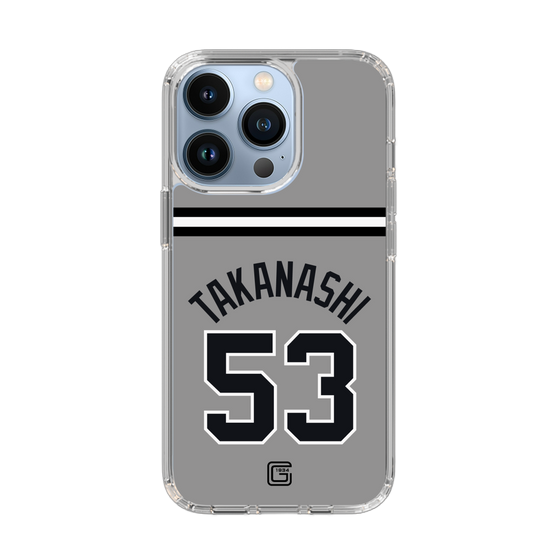 スリムプロテクションケース［ 読売ジャイアンツ - #53 TAKANASHI - ビジター ］