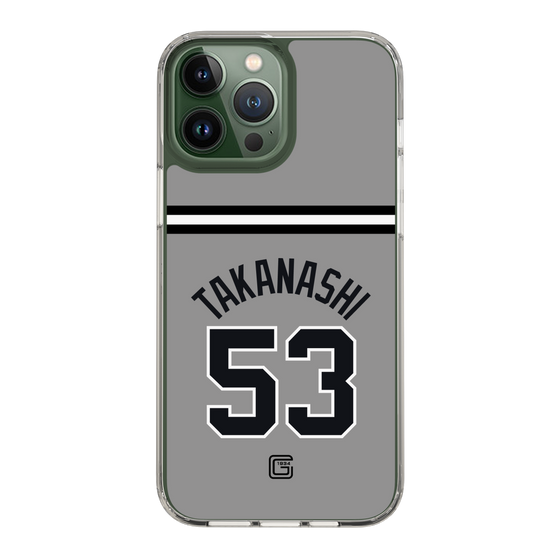 スリムプロテクションケース［ 読売ジャイアンツ - #53 TAKANASHI - ビジター ］