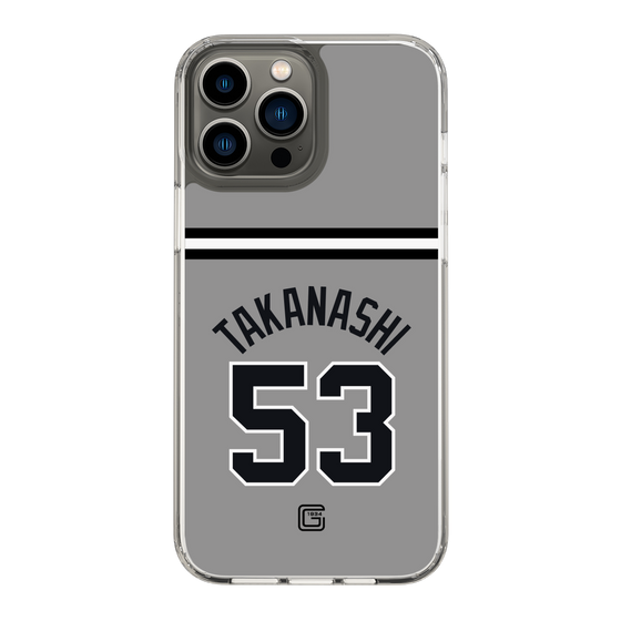スリムプロテクションケース［ 読売ジャイアンツ - #53 TAKANASHI - ビジター ］