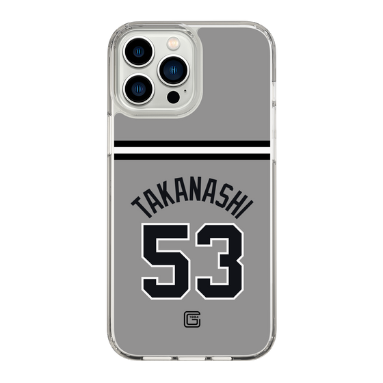 スリムプロテクションケース［ 読売ジャイアンツ - #53 TAKANASHI - ビジター ］