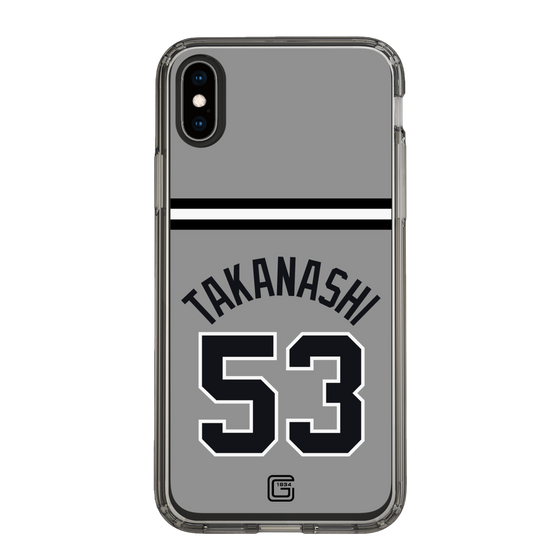 スリムプロテクションケース［ 読売ジャイアンツ - #53 TAKANASHI - ビジター ］