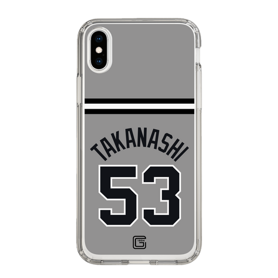スリムプロテクションケース［ 読売ジャイアンツ - #53 TAKANASHI - ビジター ］