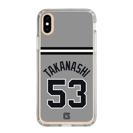スリムプロテクションケース［ 読売ジャイアンツ - #53 TAKANASHI - ビジター ］