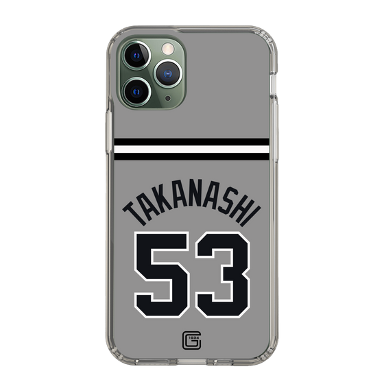 スリムプロテクションケース［ 読売ジャイアンツ - #53 TAKANASHI - ビジター ］