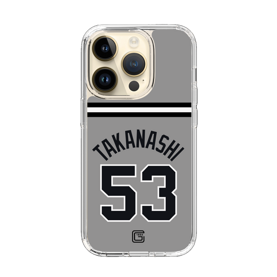 スリムプロテクションケース［ 読売ジャイアンツ - #53 TAKANASHI - ビジター ］