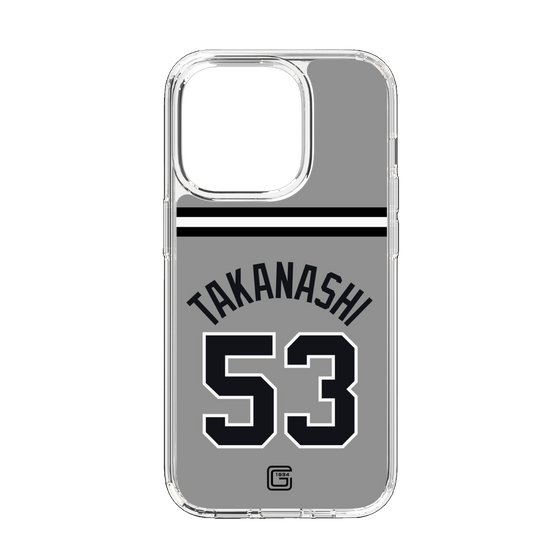 スリムプロテクションケース［ 読売ジャイアンツ - #53 TAKANASHI - ビジター ］