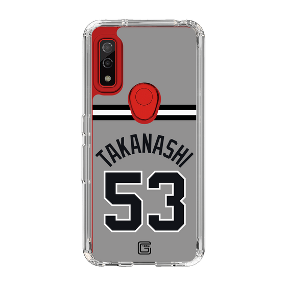 スリムプロテクションケース［ 読売ジャイアンツ - #53 TAKANASHI - ビジター ］