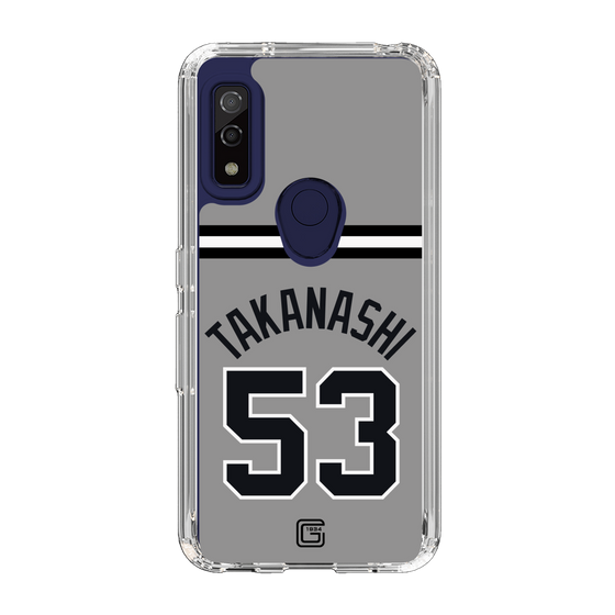 スリムプロテクションケース［ 読売ジャイアンツ - #53 TAKANASHI - ビジター ］