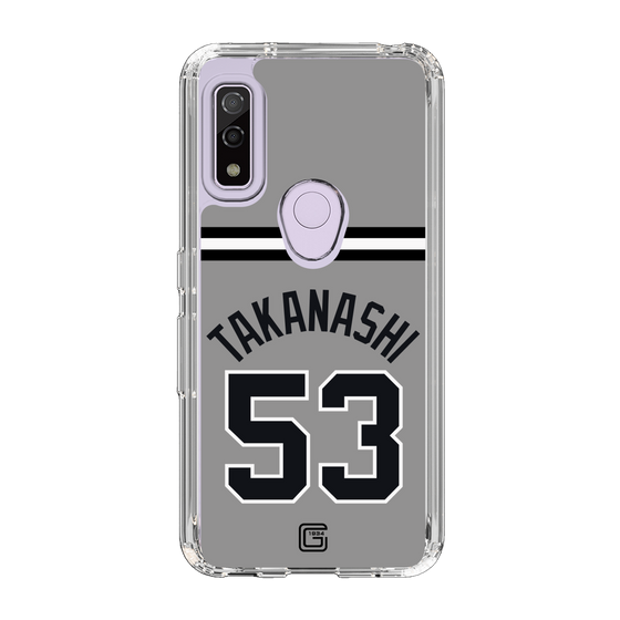 スリムプロテクションケース［ 読売ジャイアンツ - #53 TAKANASHI - ビジター ］