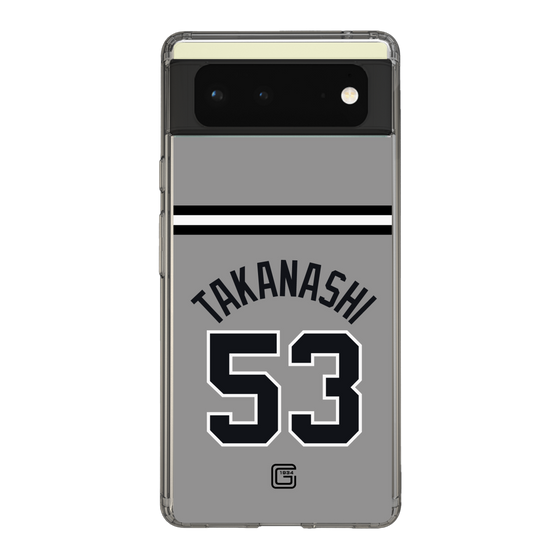 スリムプロテクションケース［ 読売ジャイアンツ - #53 TAKANASHI - ビジター ］