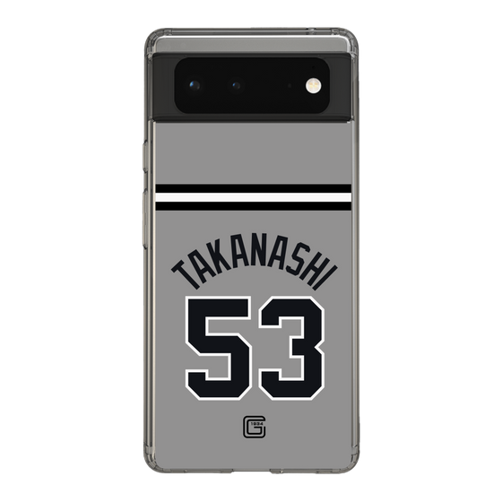 スリムプロテクションケース［ 読売ジャイアンツ - #53 TAKANASHI - ビジター ］