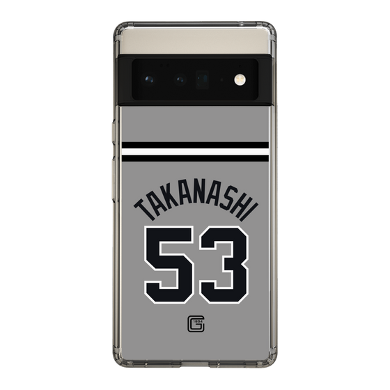 スリムプロテクションケース［ 読売ジャイアンツ - #53 TAKANASHI - ビジター ］