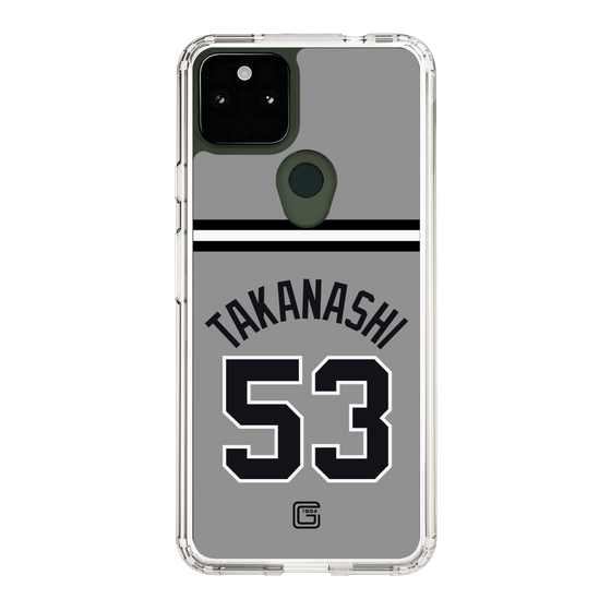 スリムプロテクションケース［ 読売ジャイアンツ - #53 TAKANASHI - ビジター ］