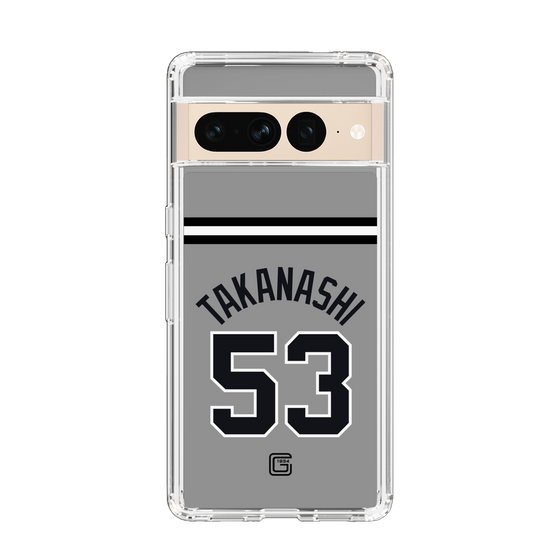 スリムプロテクションケース［ 読売ジャイアンツ - #53 TAKANASHI - ビジター ］