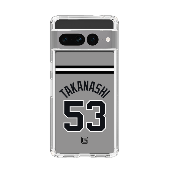 スリムプロテクションケース［ 読売ジャイアンツ - #53 TAKANASHI - ビジター ］