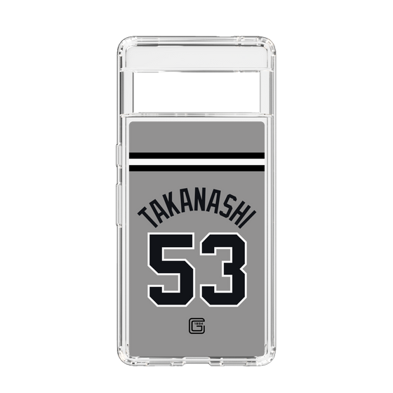 スリムプロテクションケース［ 読売ジャイアンツ - #53 TAKANASHI - ビジター ］