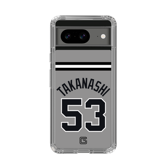 スリムプロテクションケース［ 読売ジャイアンツ - #53 TAKANASHI - ビジター ］
