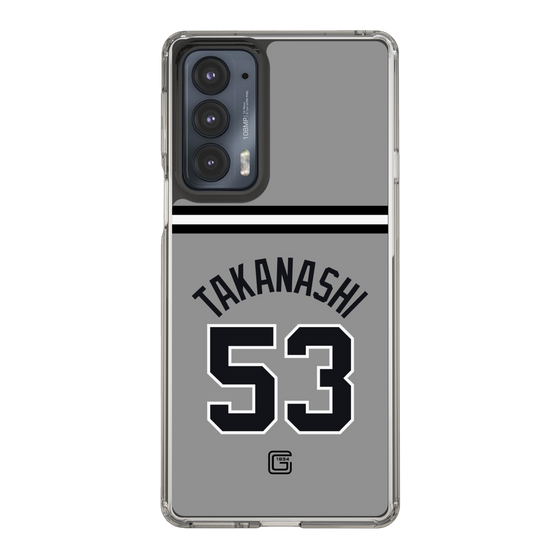 スリムプロテクションケース［ 読売ジャイアンツ - #53 TAKANASHI - ビジター ］