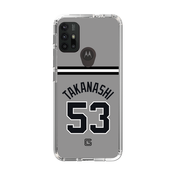 スリムプロテクションケース［ 読売ジャイアンツ - #53 TAKANASHI - ビジター ］