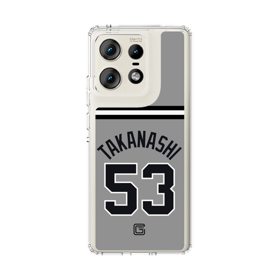 スリムプロテクションケース［ 読売ジャイアンツ - #53 TAKANASHI - ビジター ］