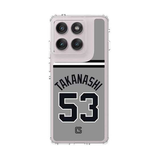 スリムプロテクションケース［ 読売ジャイアンツ - #53 TAKANASHI - ビジター ］