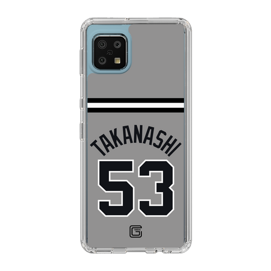 スリムプロテクションケース［ 読売ジャイアンツ - #53 TAKANASHI - ビジター ］