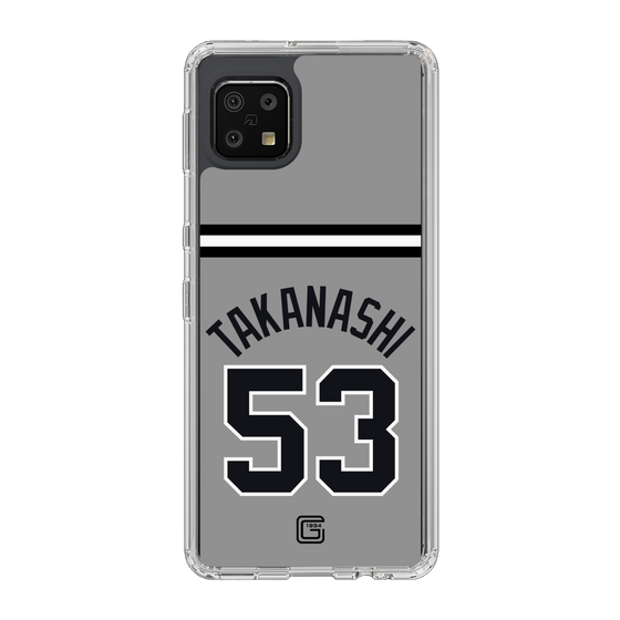 スリムプロテクションケース［ 読売ジャイアンツ - #53 TAKANASHI - ビジター ］