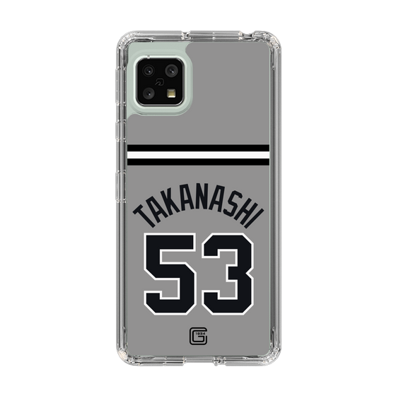 スリムプロテクションケース［ 読売ジャイアンツ - #53 TAKANASHI - ビジター ］