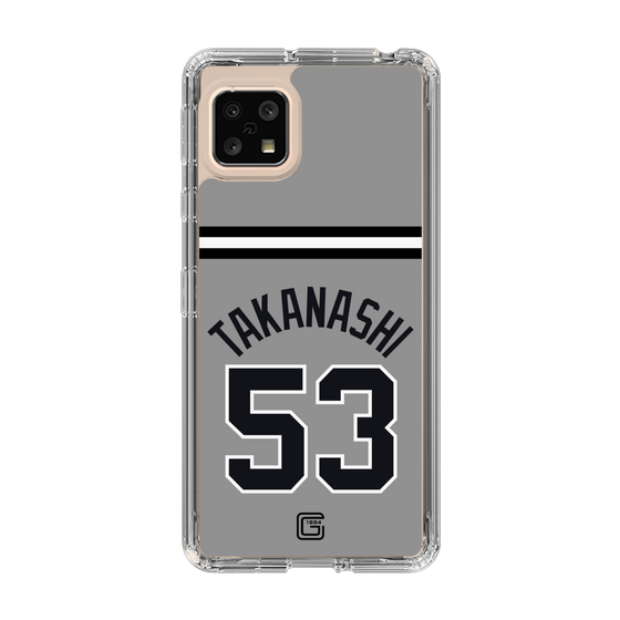 スリムプロテクションケース［ 読売ジャイアンツ - #53 TAKANASHI - ビジター ］