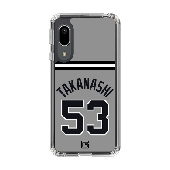 スリムプロテクションケース［ 読売ジャイアンツ - #53 TAKANASHI - ビジター ］