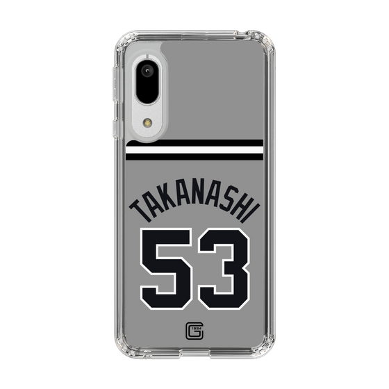 スリムプロテクションケース［ 読売ジャイアンツ - #53 TAKANASHI - ビジター ］