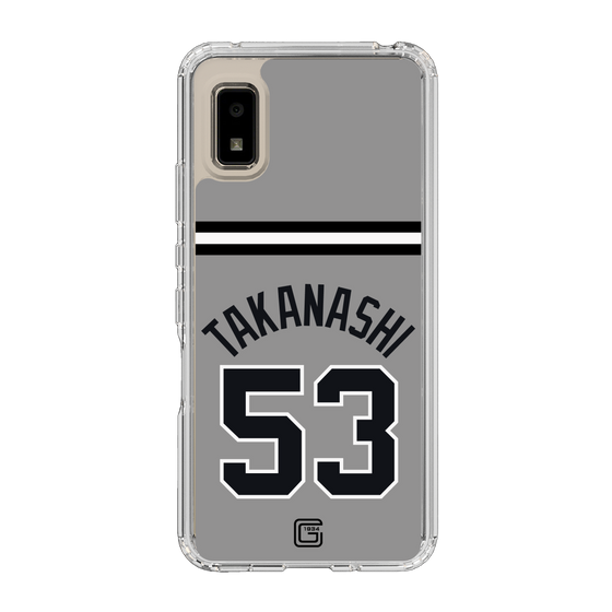 スリムプロテクションケース［ 読売ジャイアンツ - #53 TAKANASHI - ビジター ］