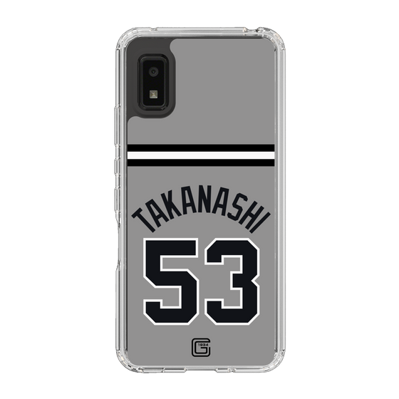 スリムプロテクションケース［ 読売ジャイアンツ - #53 TAKANASHI - ビジター ］