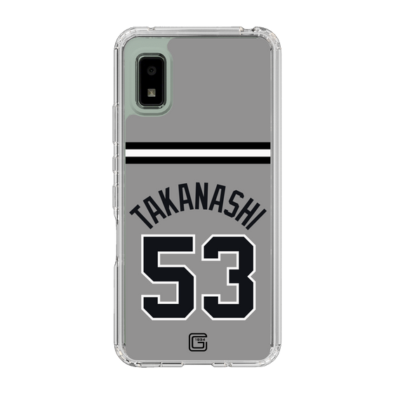 スリムプロテクションケース［ 読売ジャイアンツ - #53 TAKANASHI - ビジター ］
