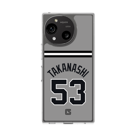 スリムプロテクションケース［ 読売ジャイアンツ - #53 TAKANASHI - ビジター ］