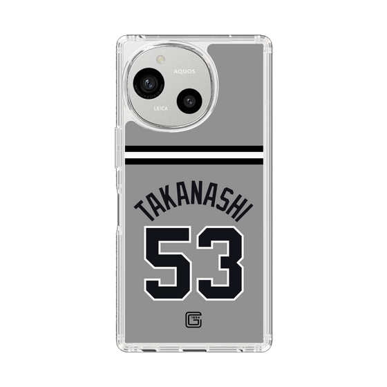 スリムプロテクションケース［ 読売ジャイアンツ - #53 TAKANASHI - ビジター ］